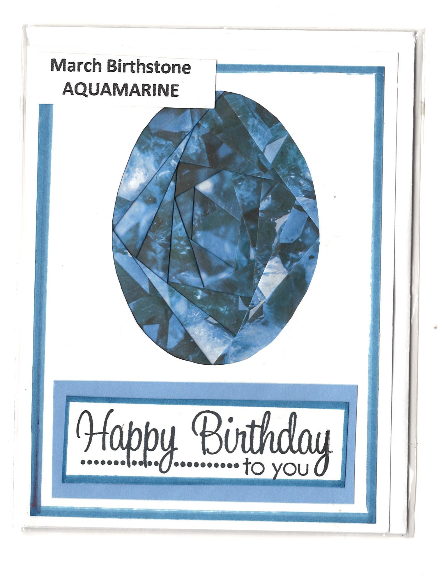 Birthstone Birthday Card | Helen Hecker