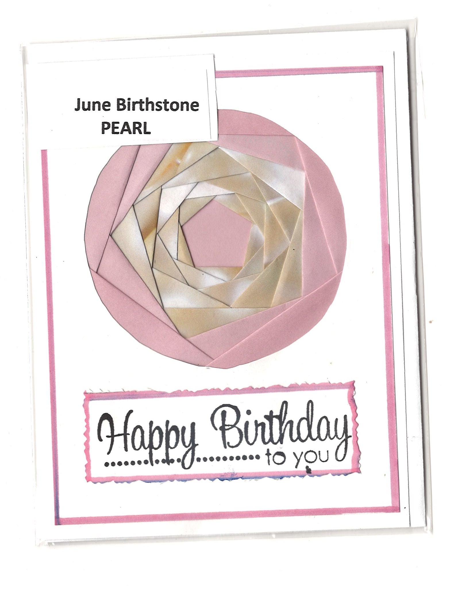 Birthstone Birthday Card | Helen Hecker