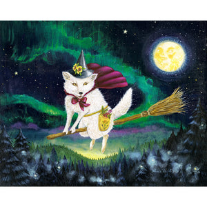 "Moon Fox Magick" Print