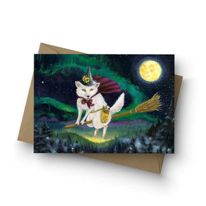 Moon Fox Magick" Single Card
