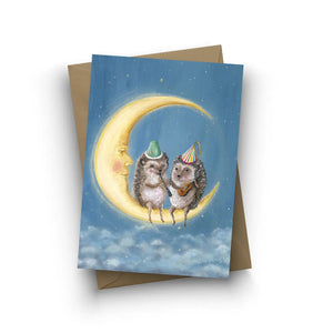 "Moon Party" Single Card