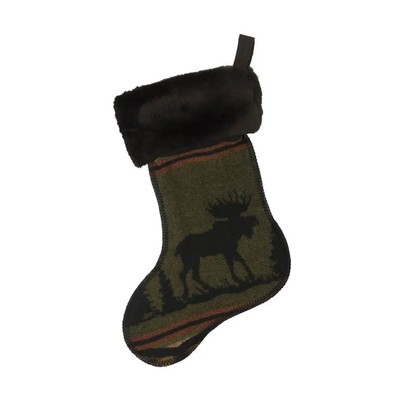 Moose 1 Stocking by Wooded River