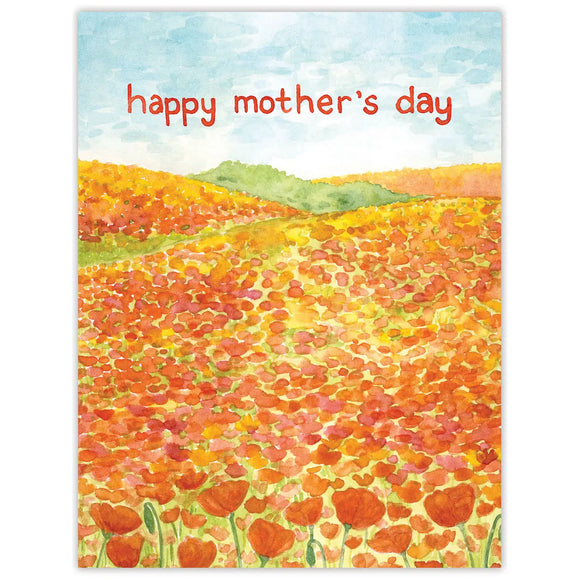 Happy Mother's Day Poppy Card