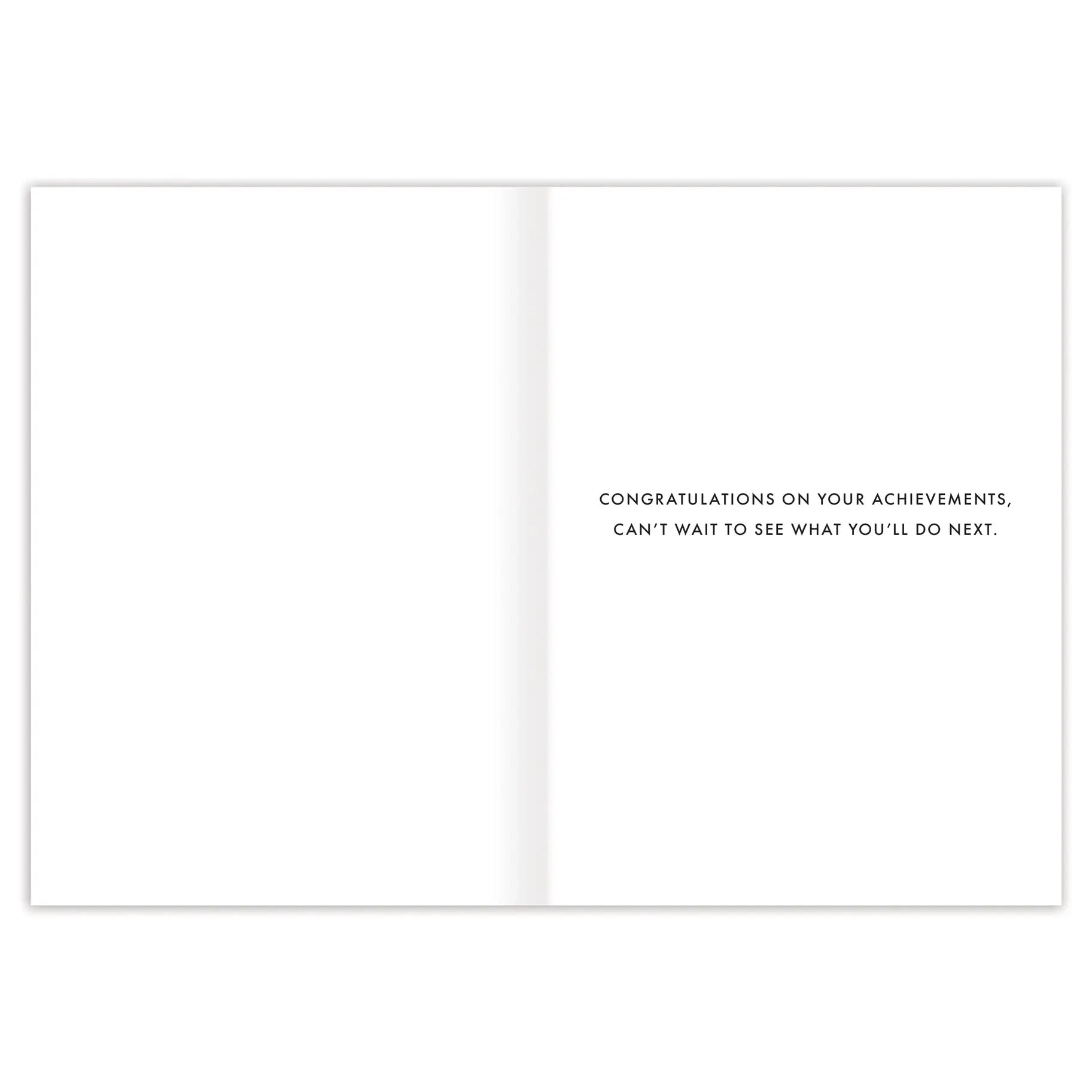 Move Mountains Congrats Card