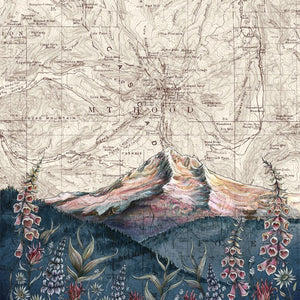 Mt Hood Lolo Pass Fine Art Matted Print