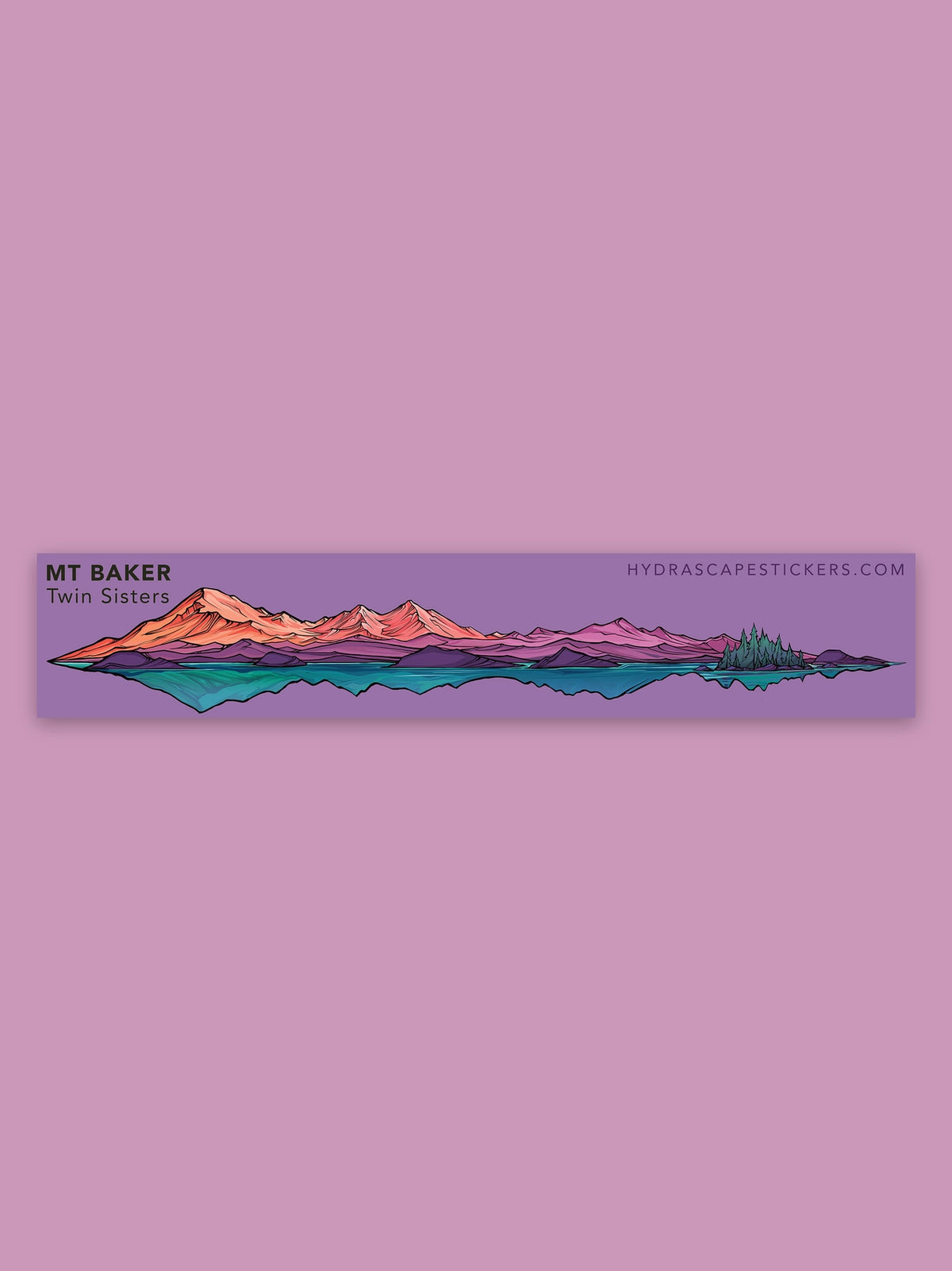 Mt Baker Sticker Kulshan