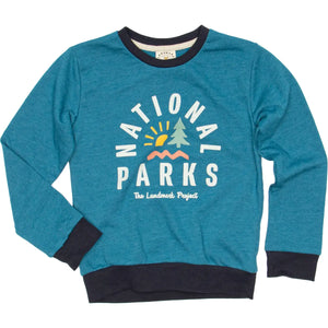 National Parks Youth Crewneck Sweatshirt Lagoon