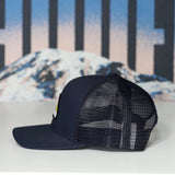 The Mountains Are For Everyone Trucker Patch Cap | Navy