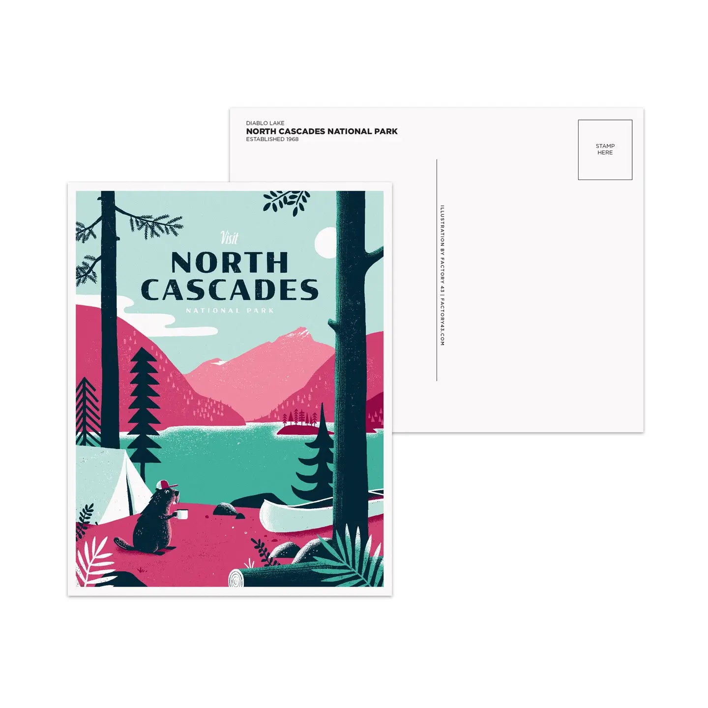 North Cascades National Park Postcard