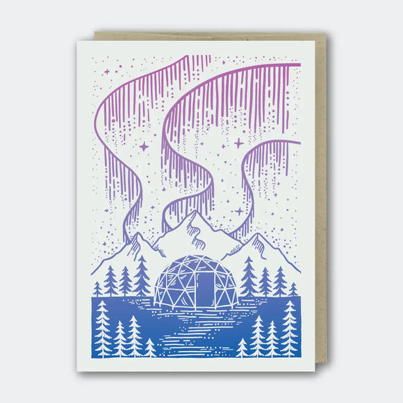 Northern Lights Greeting Card