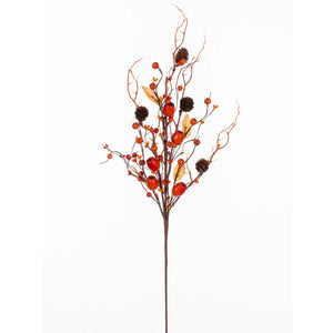 Vickerman 28" Orange Artificial Spray