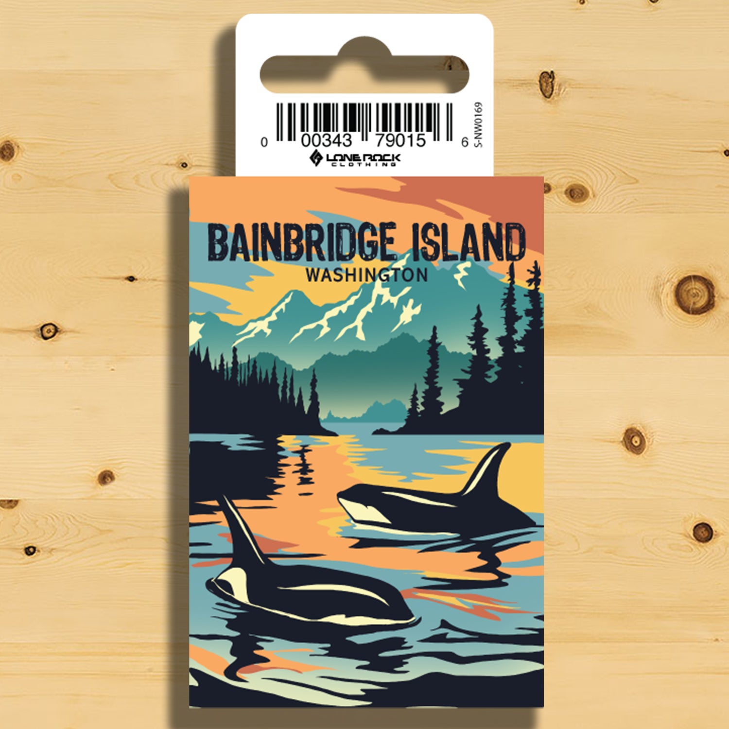 Bainbridge Island Orcas Sticker