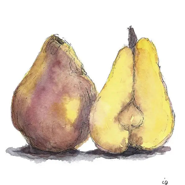 Pears Greeting Card