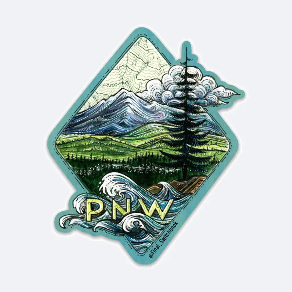 PNW Vinyl Sticker
