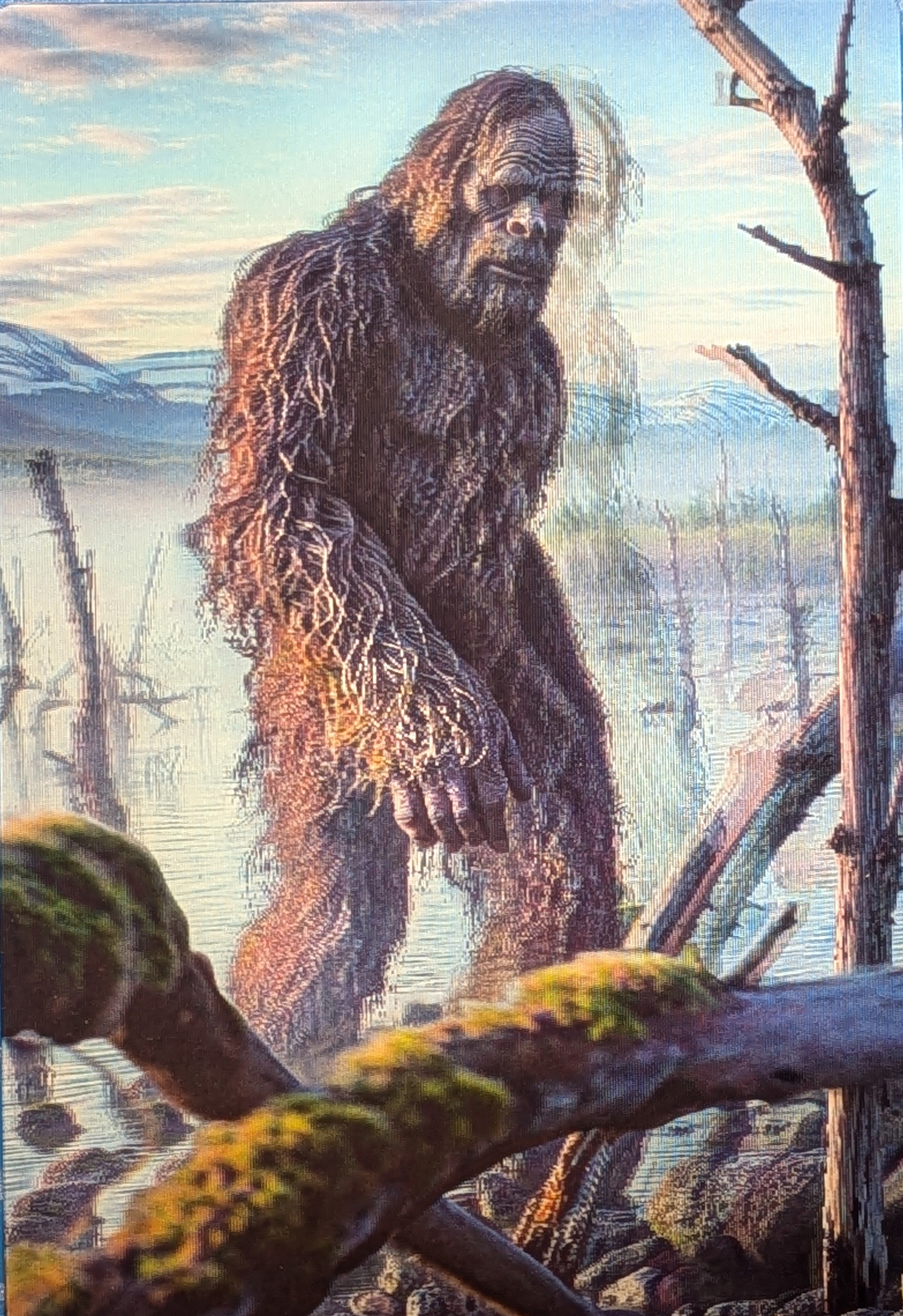 Bigfoot No.2 - 3D Postcard