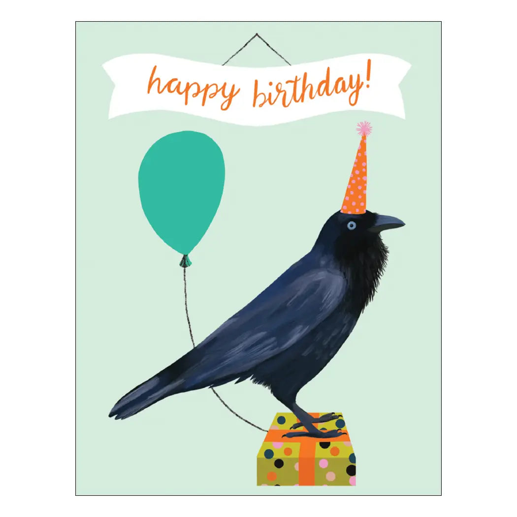 Party Crow Card