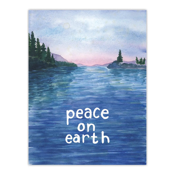 Peace on Earth Holiday Card - Christmas Card