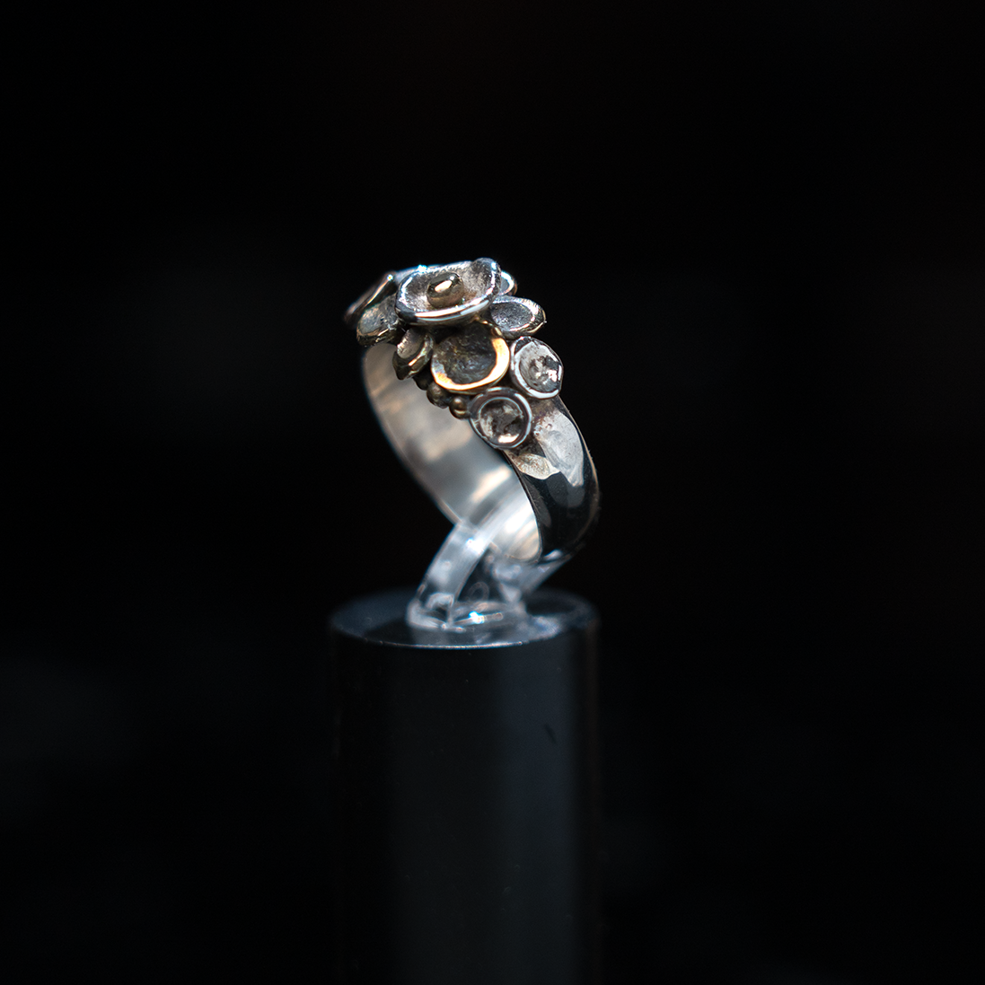 Pebbles on the Beach Ring Series