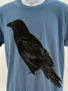 Perched Raven Crew Tee Shirt