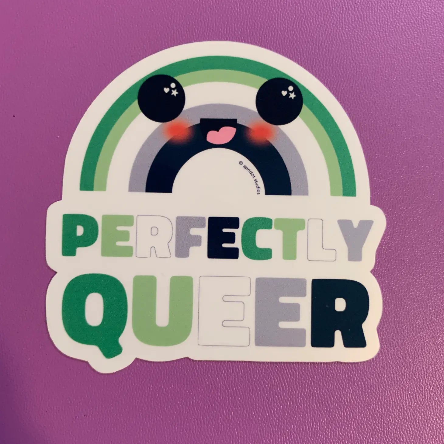 Perfectly Aromantic Sticker