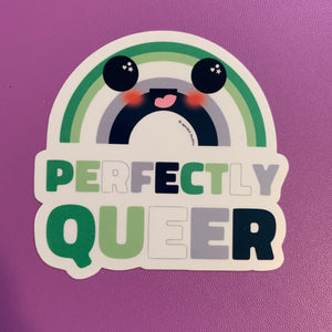 Perfectly Aromantic Sticker