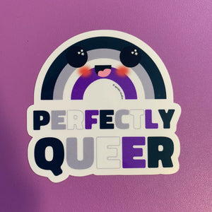 Perfectly Asexual Sticker