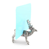 Pewter Deer Place Card Holder