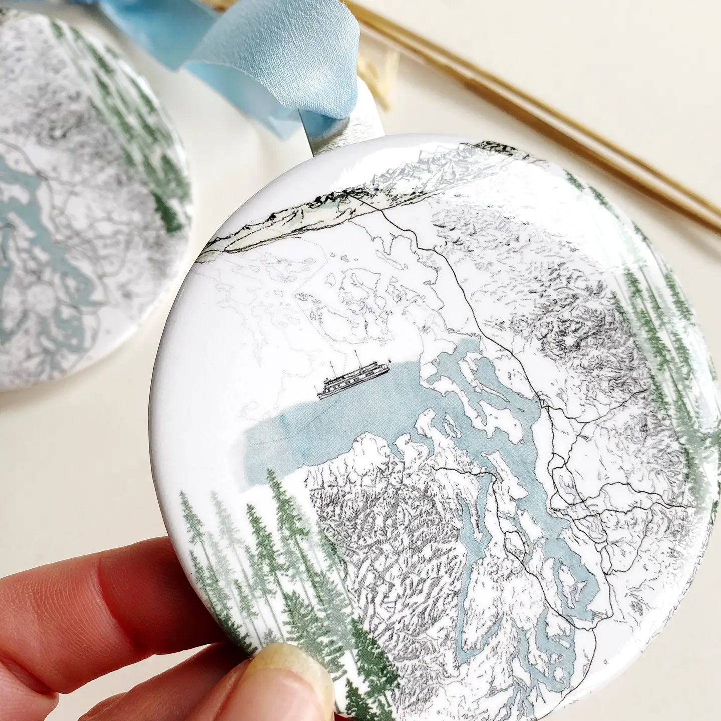 Puget Sound Life Map: Ornament