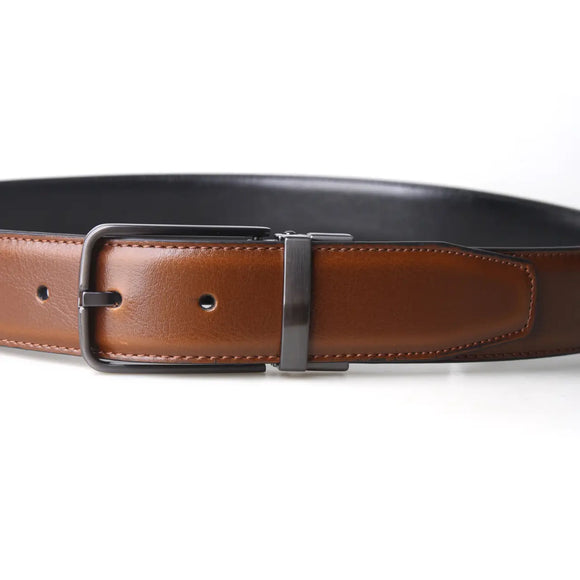 Kelvin Reversible Leather 3.5 CM Belt