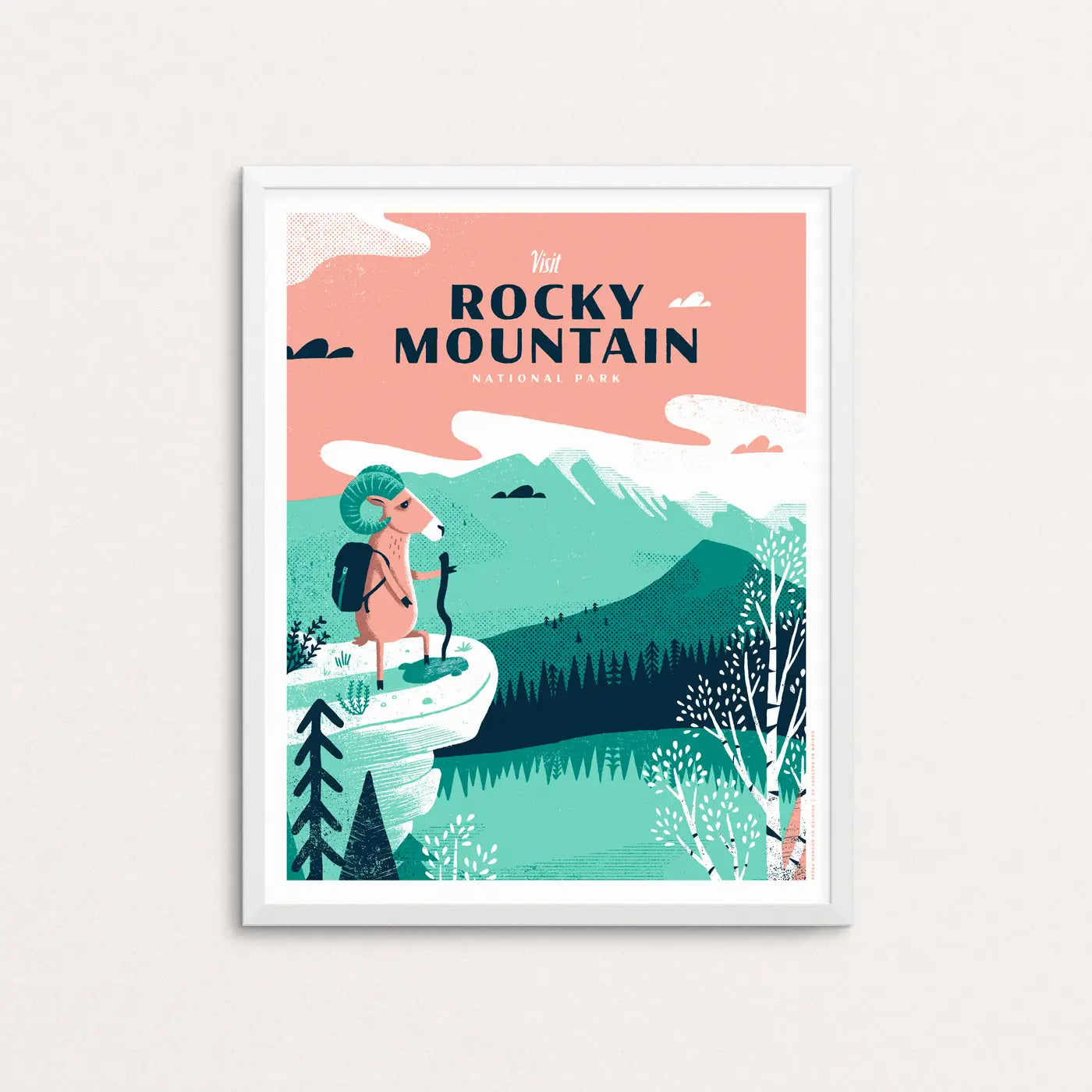 Rocky Mountain Screen Print