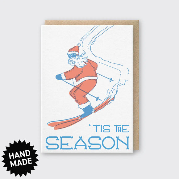 Santa Shred Greeting Card