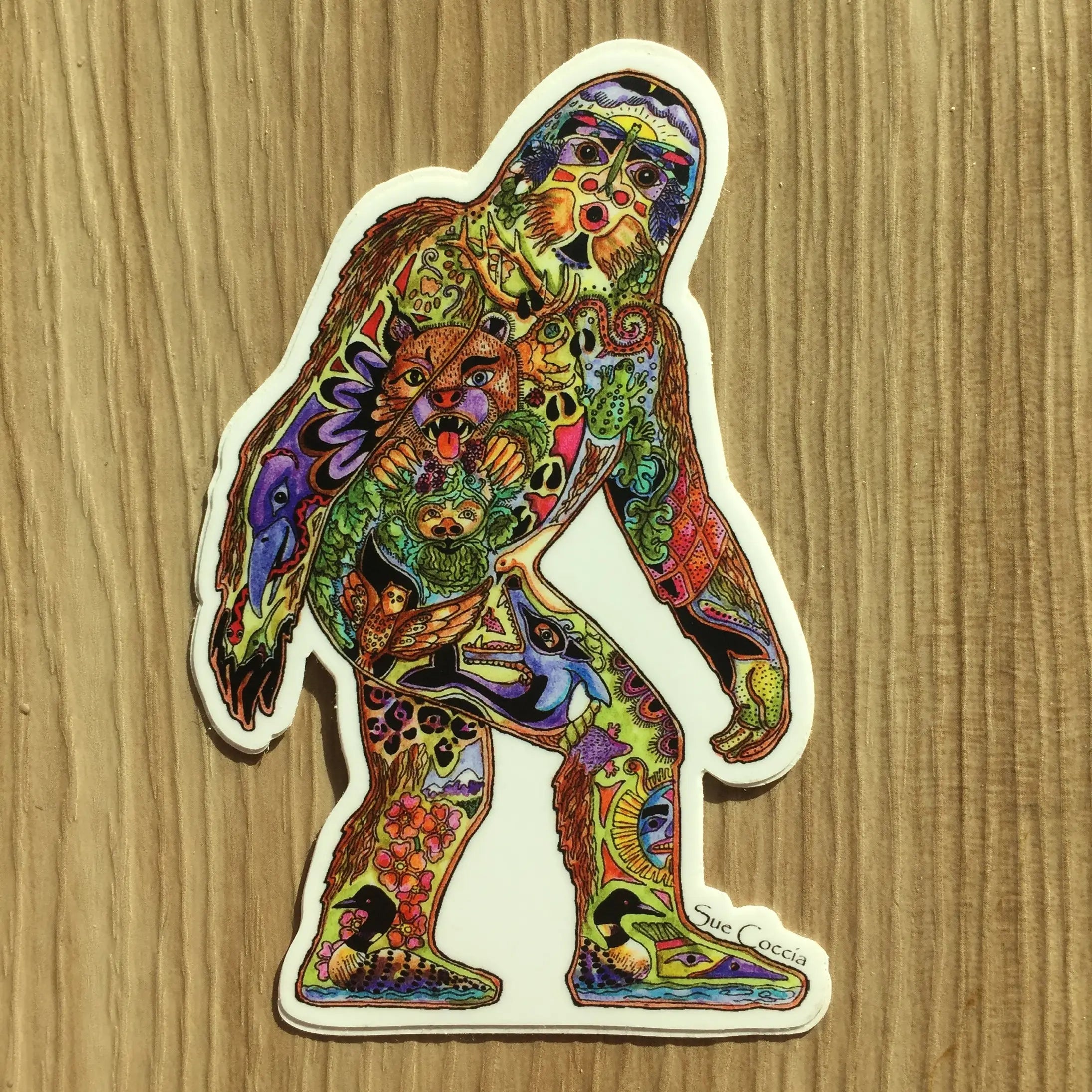 Sasquatch Sticker