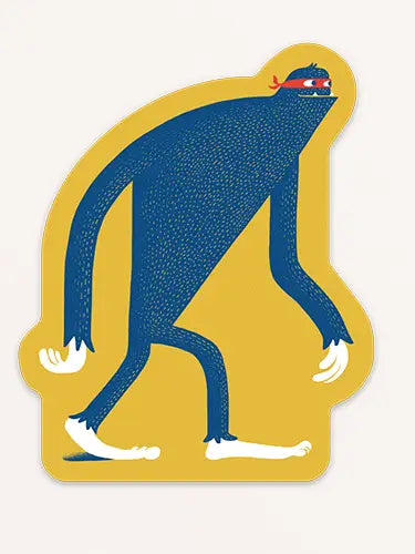 Sasquatch in Disguise Sticker