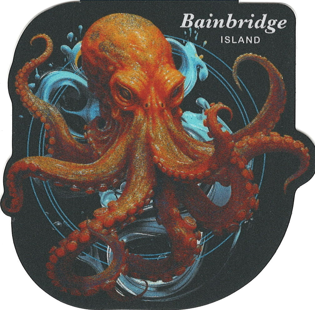Bainbridge Island Kraken Sticker