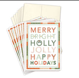 Holly Jolly Boxed Holiday Cards