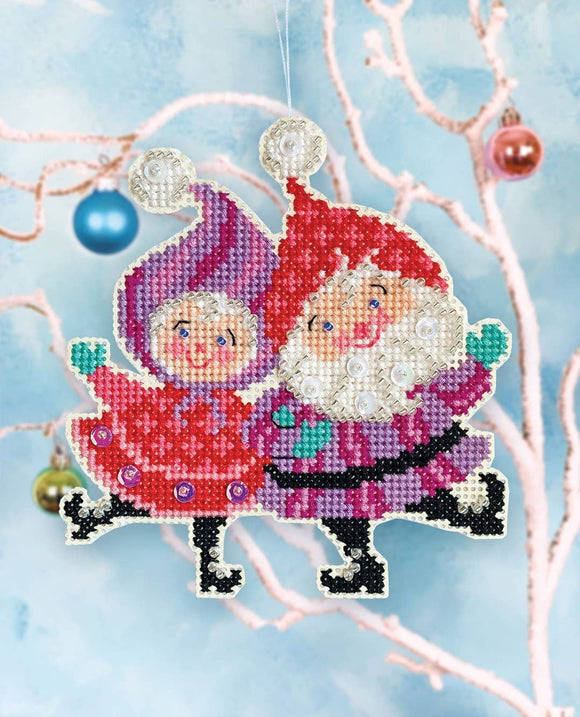 A Merry Pair Cross Stitch Ornament Kit