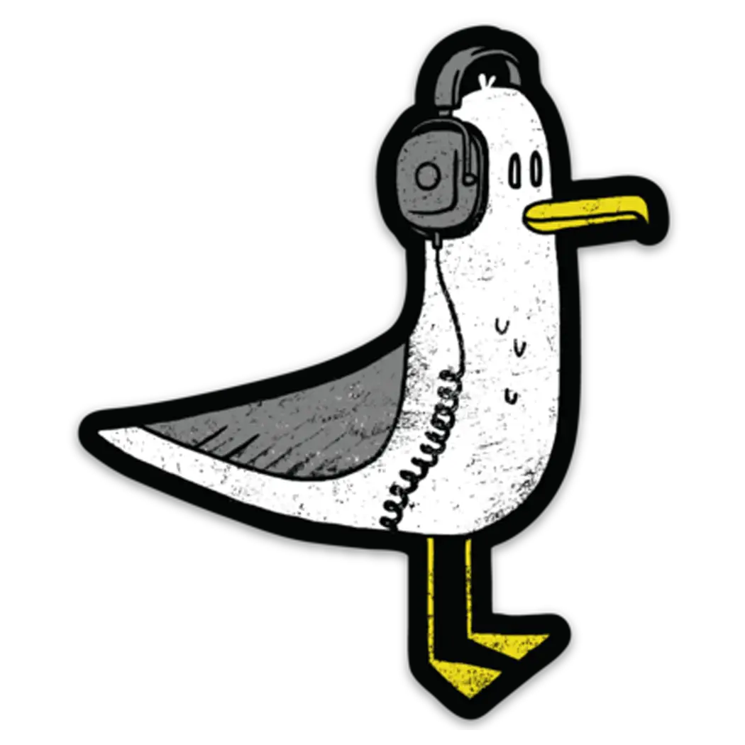 Seagull Acrylic Magnet