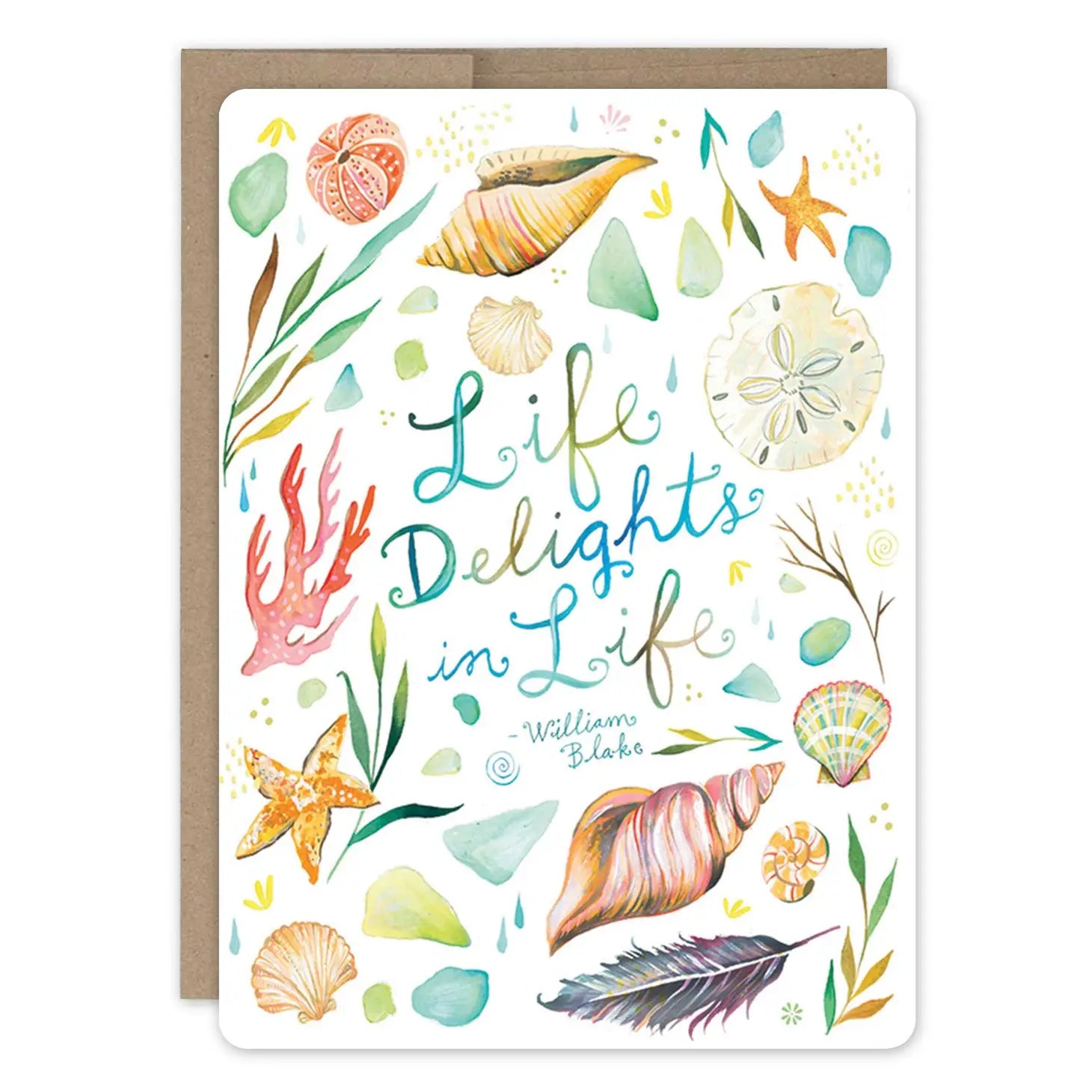 Seashells Birthday Card