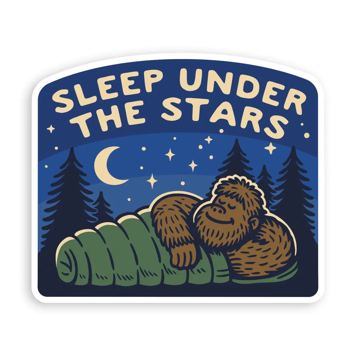 Sleep Under the Stars Sticker