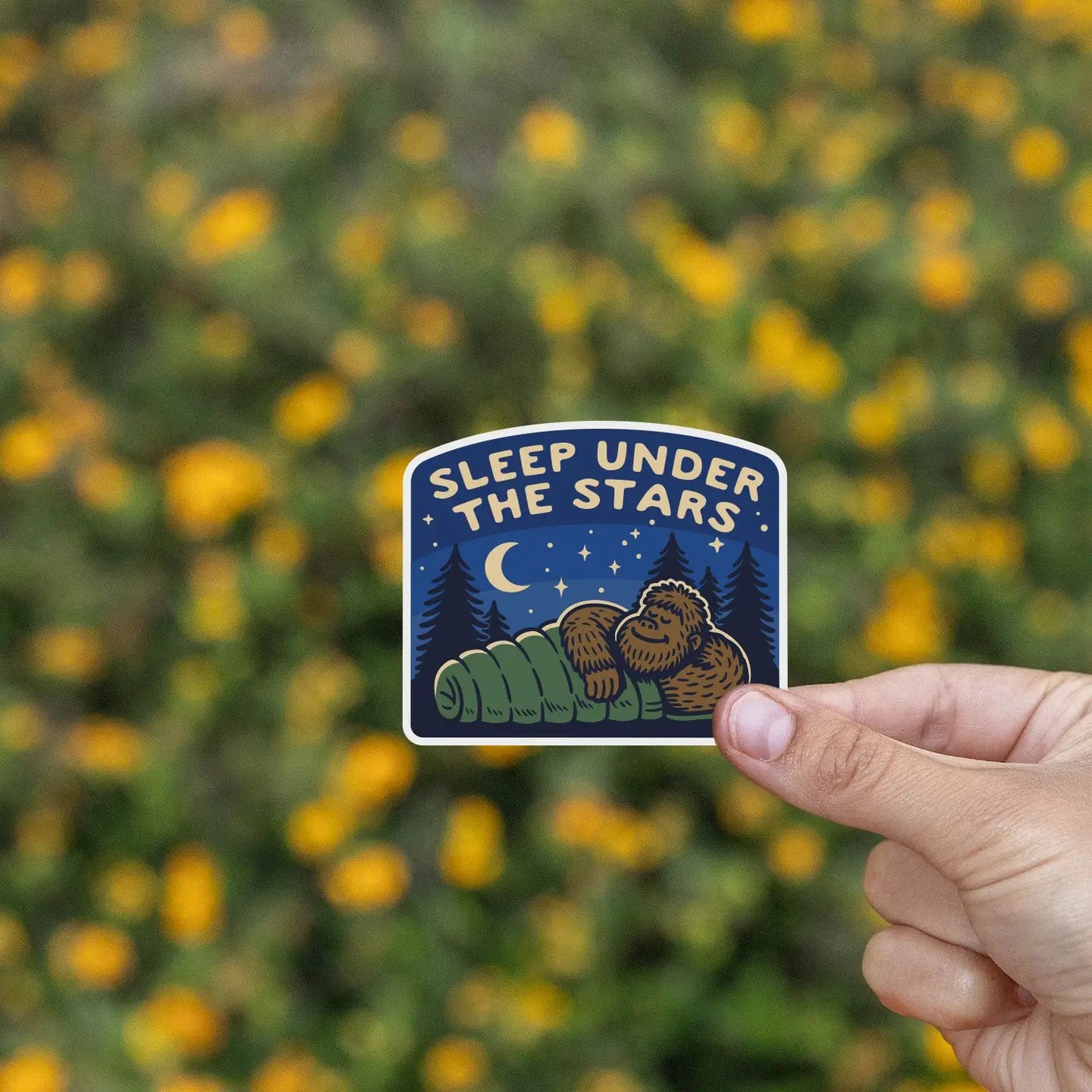 Sleep Under the Stars Sticker