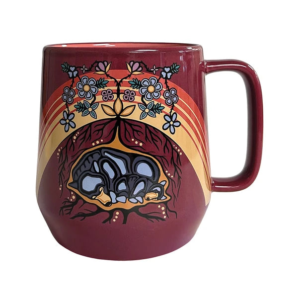 20 oz Big Ceramic Mug - Sleeping Bears