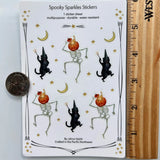 Spooky Vinyl Sticker Sheet / envelope seals