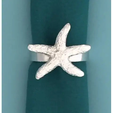 Starfish Napkin Ring Set