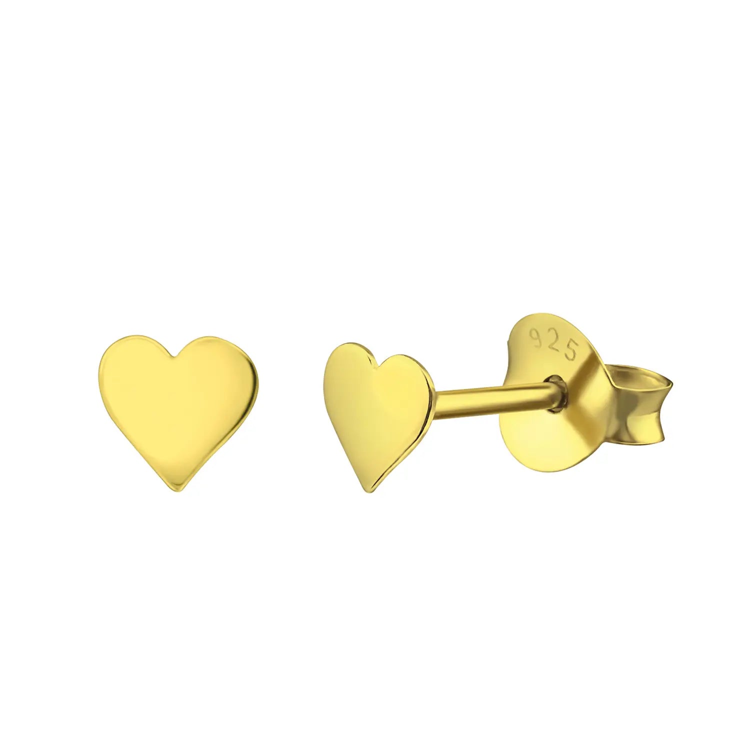 Heart Studs