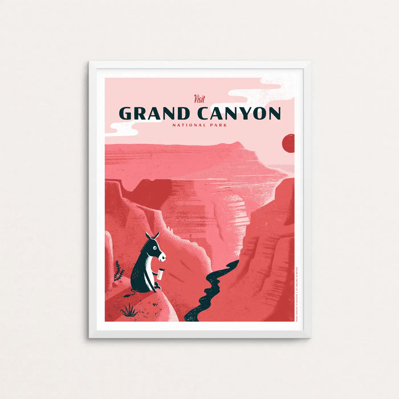 The Grand Canyon National Park Screen Print