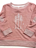 Three Trees Kids Long Sleeve | Mauve