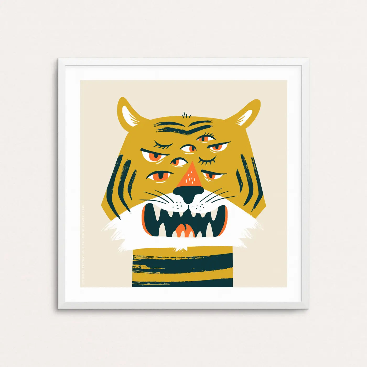 Eye of the Tiger Print