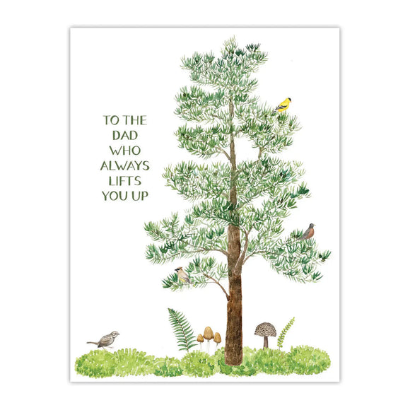 Uplifting Father's Day Card - Watercolor Greeting Card