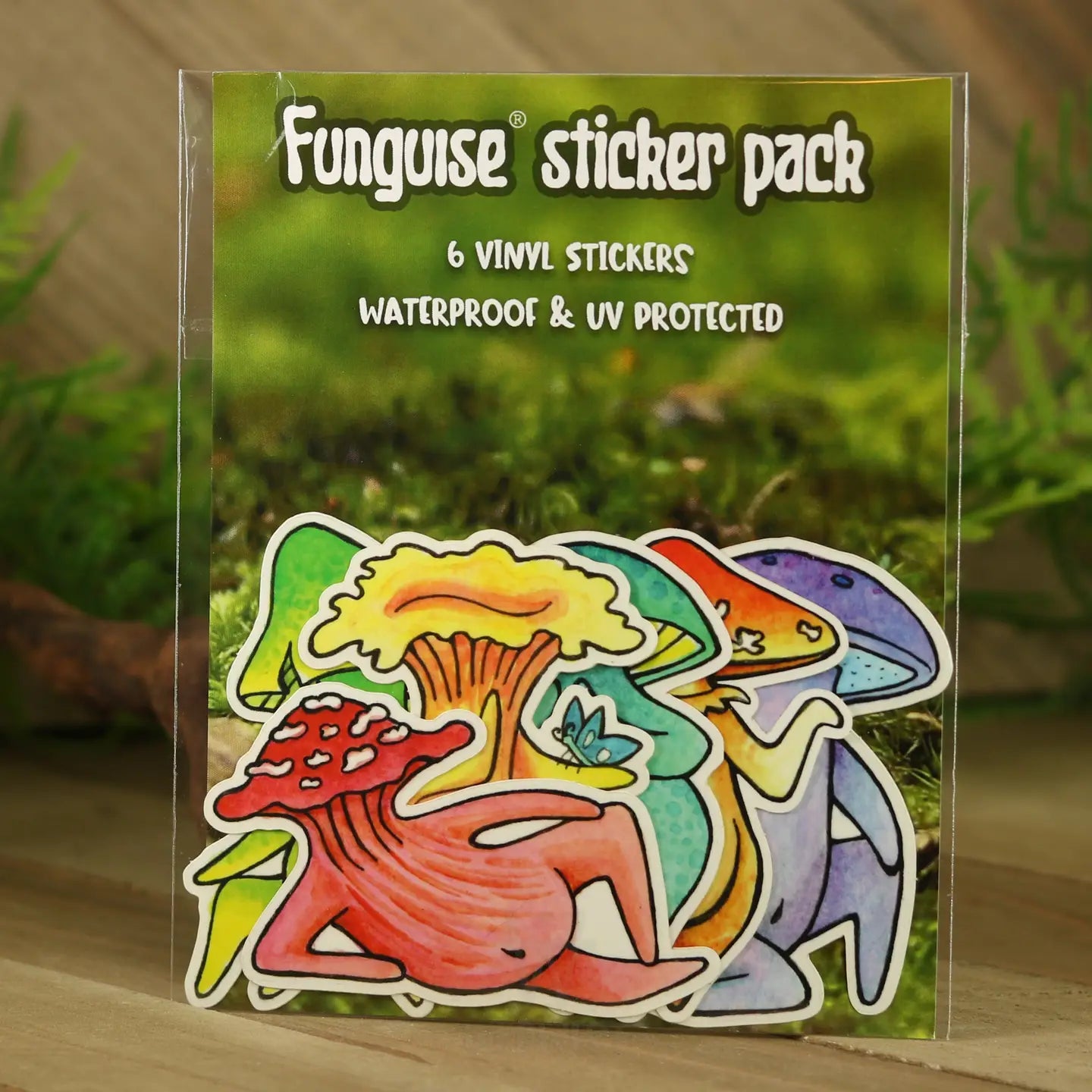 Vinyl Funguise® Sticker PACK - "Rain Beaus"