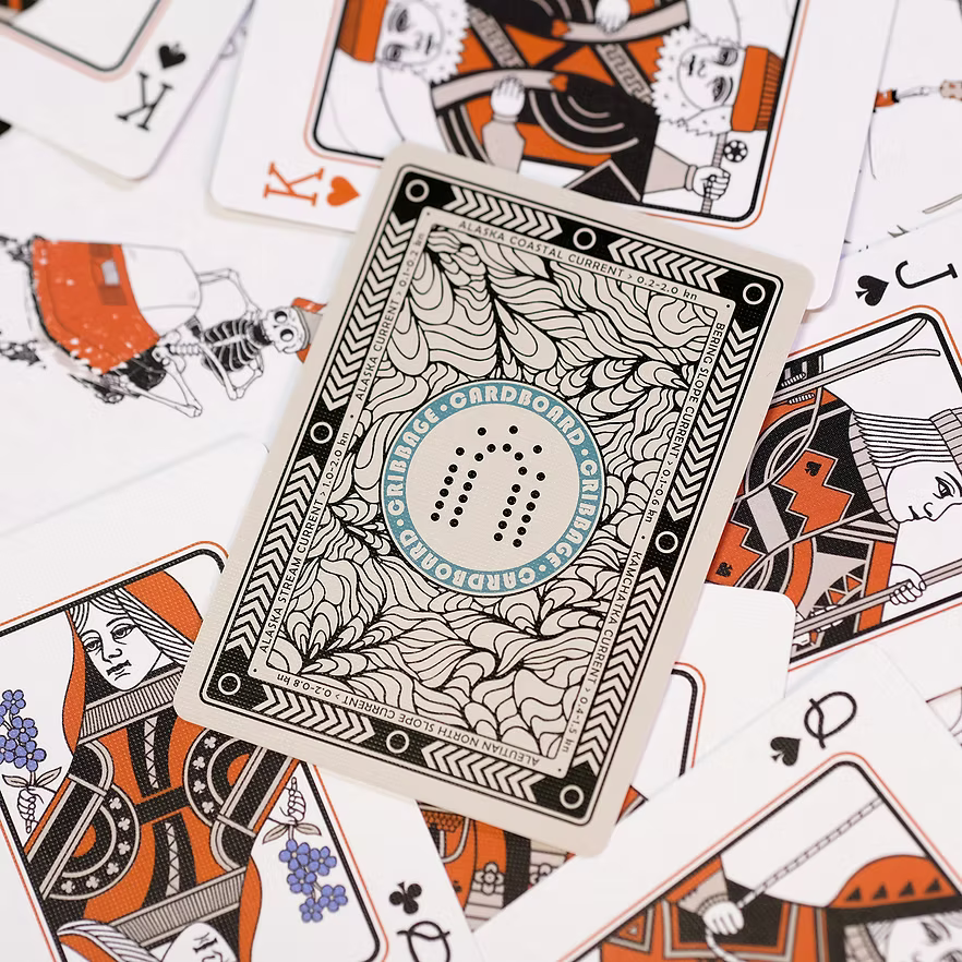 Cardboard Cribbage - The Wave Pack